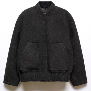 *NWT* Mango Oversized Bomber Jacket